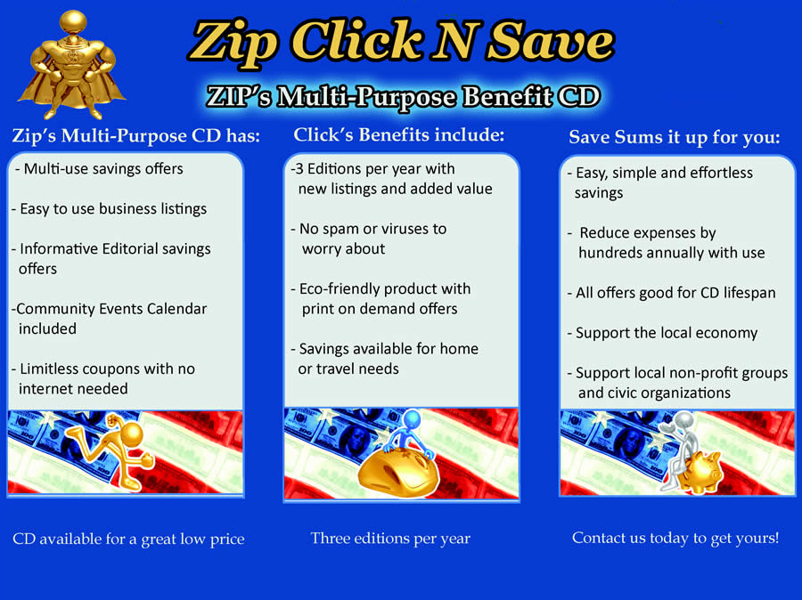 Consumer zip click n save